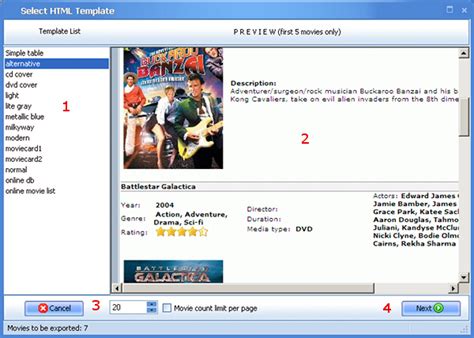 publish   collection   internet page  export html