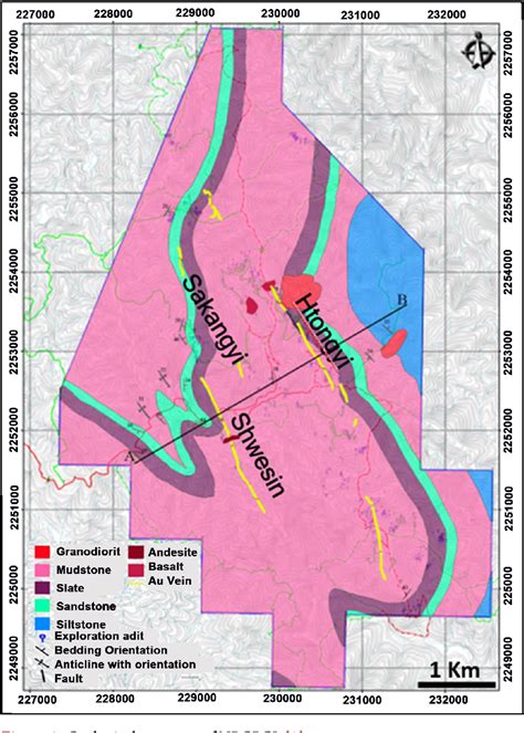 Figure 2 From Stability Assessment Of Open Stope Under Overlaying Mined