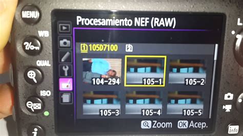 Menu De La Nikon D7100 Parte Cuatro En Español Youtube