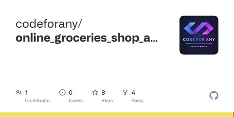 Github Codeforany Online Groceries Shop App Backend Api Node