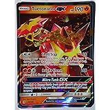 Amazon Pokemon Turtonator GX 131 145 Full Art Ultra Rare