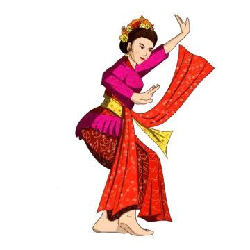 gambar  menari kartun