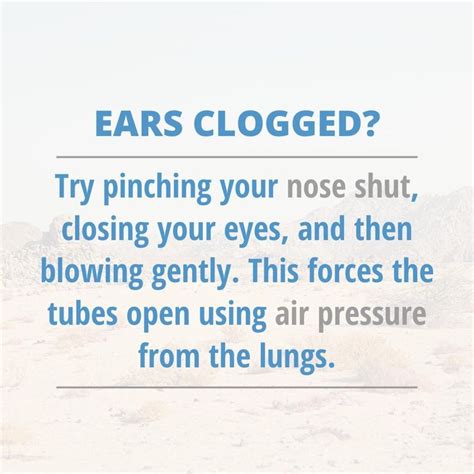 Relieve Clogged Ears With This Sinus Tip