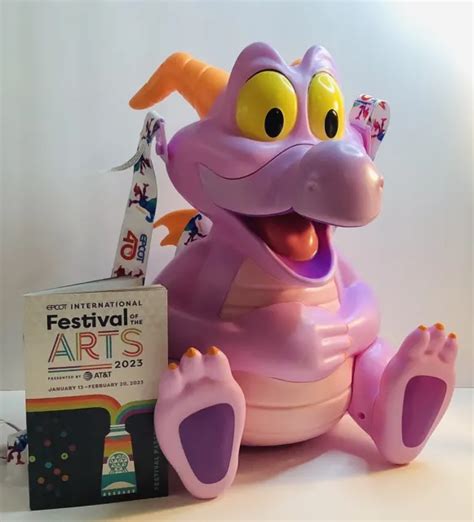 Figurine Popcorn Parks Epcot Festival Of The Arts Seau Neuf En