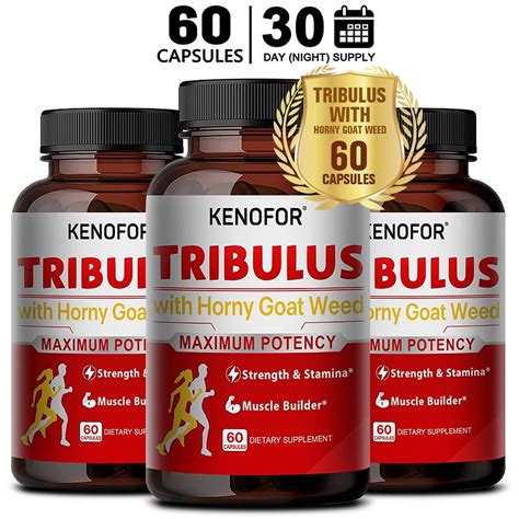 Kenofor 7 In 1 Super Tribulus Horny Goat Weed Capsules For Maximum