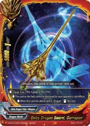 Deity Dragon Sword Garrapier Buddy Lineage Future Card Buddyfight