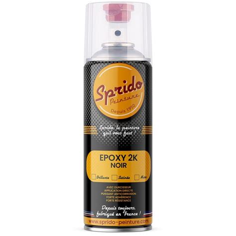 Aérosol peinture epoxy 2K Sprido