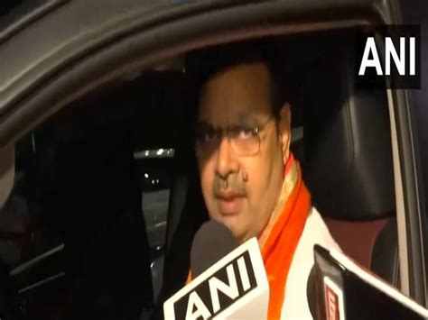 Rajasthan Cm Bhajanlal Sharma Arrives In Delhi After Concluding Two