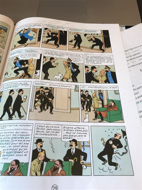 Reading Tintin in French class!! (Le Secret de la Licorne) : r/TheAdventuresofTintin