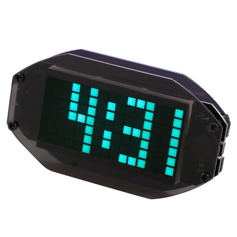 Buy Seedom DIY Digital LED Mirror Clock Matrix Desktop Alarm Clock