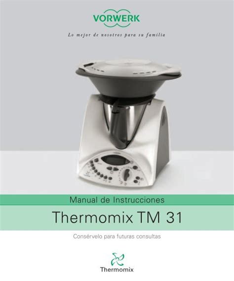 Instrucciones Tm Thermomix Vorwerk