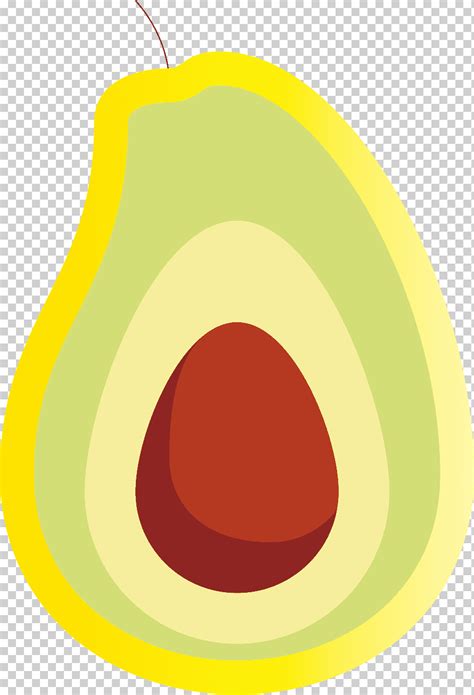 Aguacate Amarillo C Rculo Png Klipartz