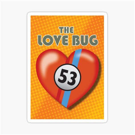 "The Love Bug - Alternative Movie Poster" Sticker for Sale by ...