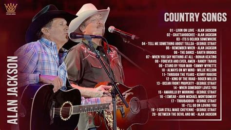 Alan Jackson George Strait Garth Brooks Randy Travis Greatest Hits