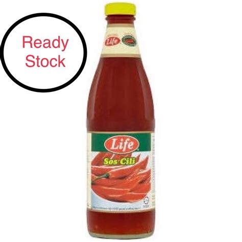 Life Sos Cili Life Chili Sauce 725g Shopee Malaysia