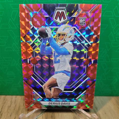 Panini Mosaic Derius Davis Rookie Red Prizm Los Angeles