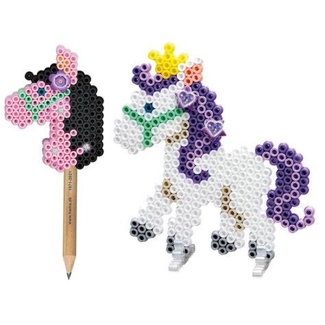 Hama Perles Repasser Midi Les Poneys Coffret Cadeau