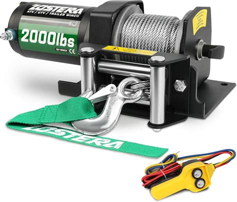 Amazon HFT Badland ATV Utility Winch With Wire Rope And Wireless