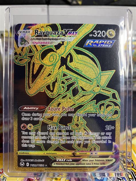 Rayquaza Vmax Tg Tg Secret Rare Silver Tempest Trainer Gallery