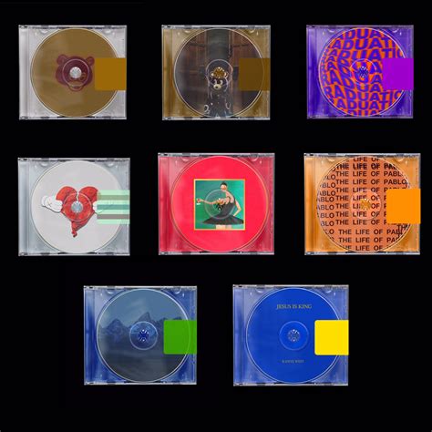 All of the Kanye West albums in style of Yeezus (designed by me) find ...