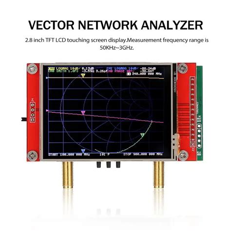 Nanovna V G Vector Network Analyzer Inch Touch Screen S A A