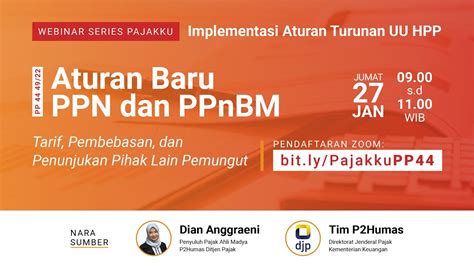 Webinar Pajakku Aturan Baru Ppn Dan Ppnbm Pp Youtube