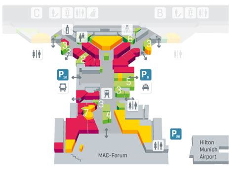 Munich Airport Terminal 1 Map