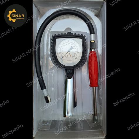 Jual Alat Ukur Tekanan Angin Ban Tire Inflating Gun Manual Inflator