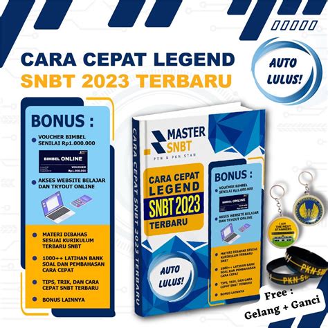 Jual Modul Cara Cepat Legend Snbt Master Snbt Shopee Indonesia