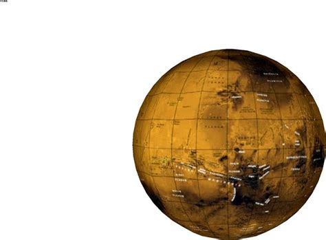 Mars Globe 3d model