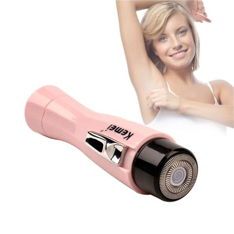 Kemei Electric Lady Women Shaver Mini Female Body Hair Removal Razor