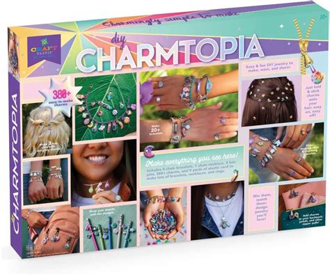 Amazon Craft Tastic Diy Charmtopia Craft Kit Fun Easy Diy