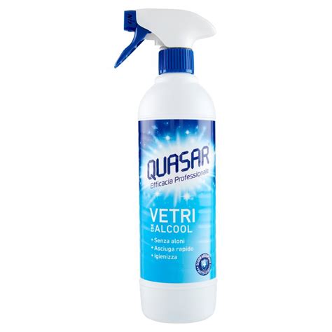 Vetri Con Alcool Spray Quasar Ml Tigros