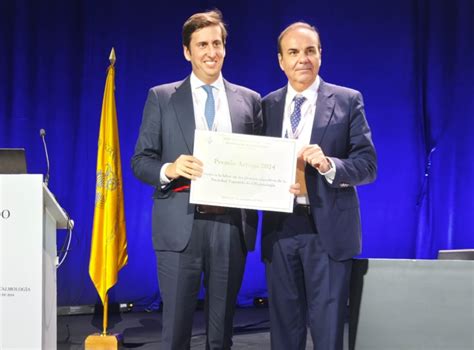 El Dr Luis Fernández Vega Cueto Felgueroso Recibe El Premio ‘arruga De La Sociedad Española De