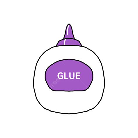 Glue Sticks Clipart Hd Png Purple Round Bottled Glue Stick Glue Office