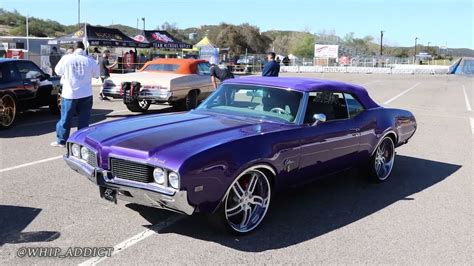 Whipaddict 69 Oldsmobile Cutlass Convertible On Amani Forged 24s Pearl Stripes Custom