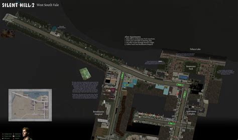 Silent Hill 2 West South Vale Map By Vgcartography On Deviantart