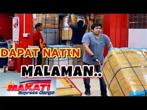 UPDATE BALIKBAYAN BOX MAKATI EXPRESS CARGO DAPAT NATIN MALAMAN