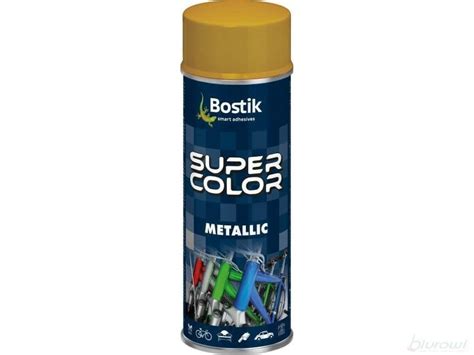 Farba w sprayu lakier akrylowy BOSTIK SC złoty metalic 400ml Bostik