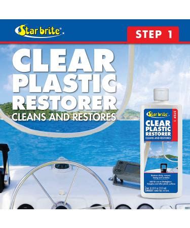 Star Brite Clear Plastic Restorer Clear Plastic Polish A Two Step