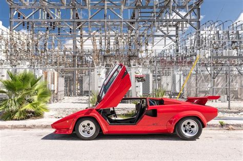 1985 Lamborghini Countach 8000kms Downdraft Classic Driver Market