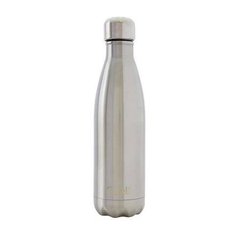 S Well Vacuum Insulated Stainless Steel Water Bottle Oz Silver