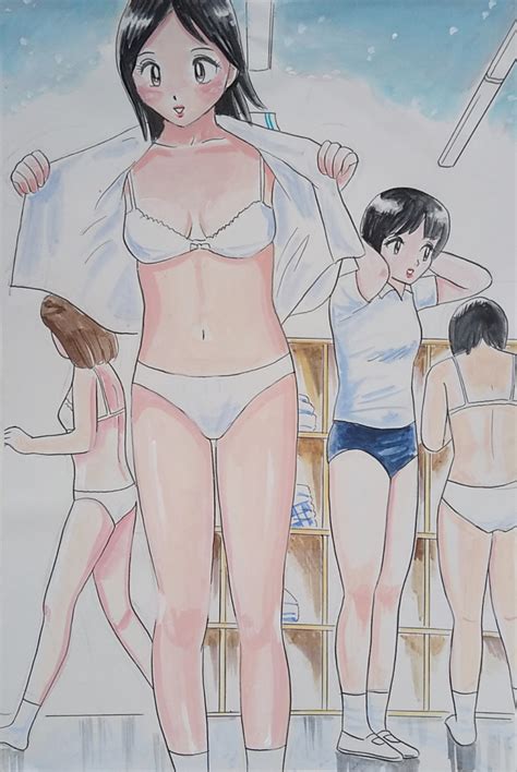 ヤフオク 手描きイラスト 更衣室の女子 Free Download Nude Photo Gallery