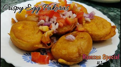 Crispy Egg Pakoras Ramzan Special Snack YouTube