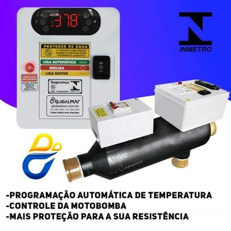 Aquecedor Para Piscina Globalmar