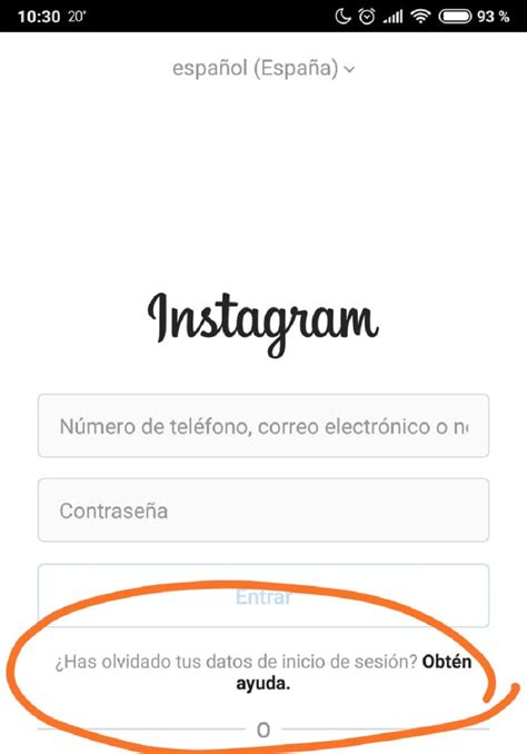 No puedo iniciar sesión en Instagram qué puedo hacer tusequipos