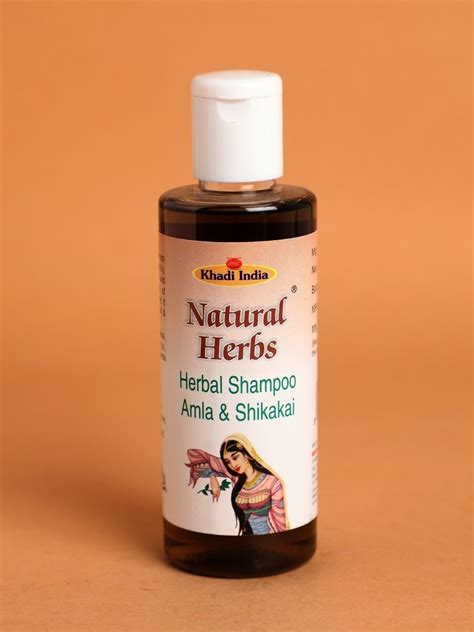 Khadi Amla Shikakai Herbal Shampoo At Rs Bottle Herbal Shampoo