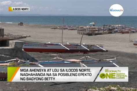 One North Central Luzon Paghahanda Sa Bagyong Betty Balitang Amianan