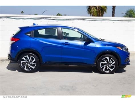 2019 Aegean Blue Metallic Honda Hr V Sport 129350993 Photo 5