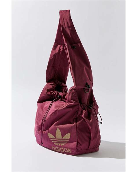 Adidas Originals Sport Shopper Tote Bag In Red Lyst